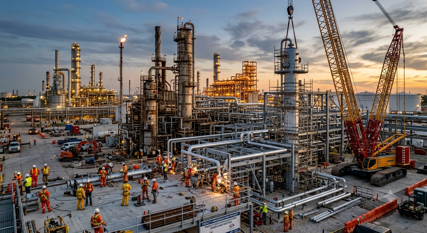 Refinery modernization